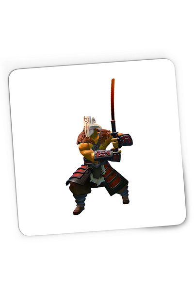 OEM Juggernaut Dota 2 Hero Samurai Katana Video Game Gaming Mousepad, 21x19 cm