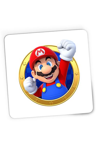OEM Mousepad Gaming Super Mario Bros Arcade Good Vibe, 21x19 cm