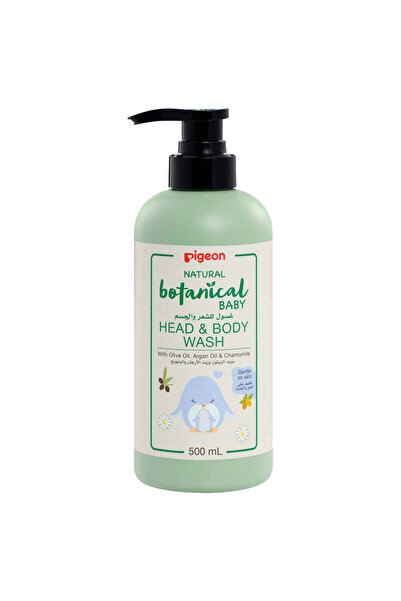 Pigeon غسول طبيعي للرأس والجسم للأطفال، 500 مل