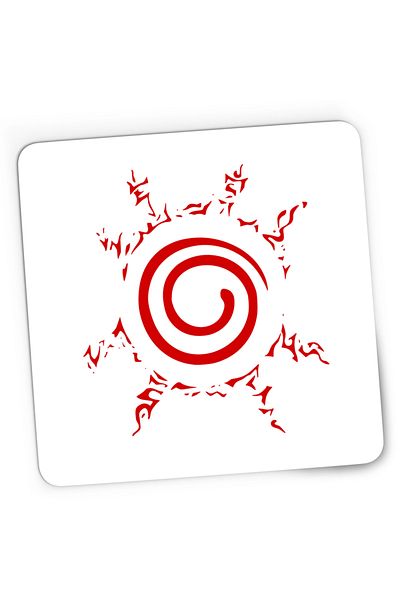 OEM Naruto Shippuden Boruto Sasuke Logo Symbol Gaming Mousepad, 21x19 cm