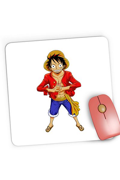 OEM Mousepad Gaming One Piece Pirat Monkey D Luffy Salut, 21x19 cm