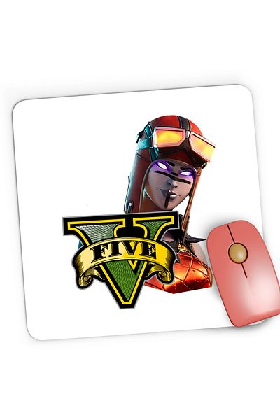 OEM Mousepad Gaming Blaze Fortnite GTA6 Skin, 21x19 cm