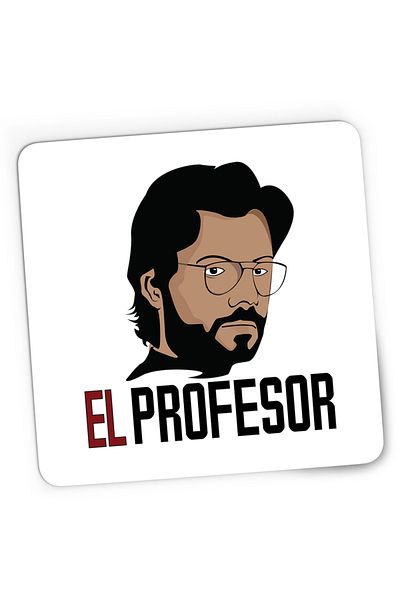 OEM Mousepad Gaming Professor La Casa de Papel Rebel, 21x19 cm