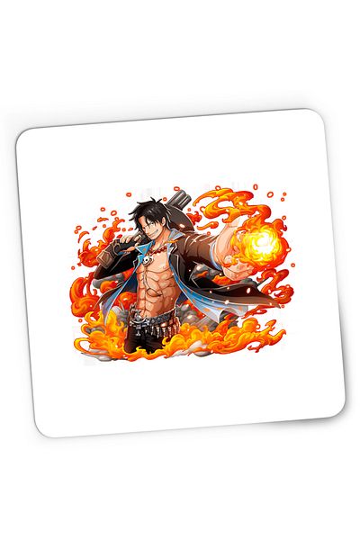 OEM Mousepad Gaming One Piece Portgas D Ace Gol Fire Fist, 21x19 cm