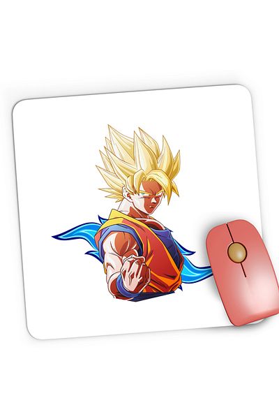 OEM Mousepad Gaming Dragon Ball Z Vegeta Vagabond Gangster Anime, 21x19 cm