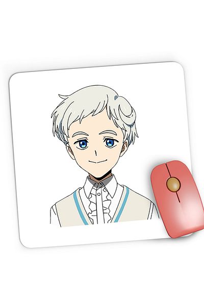 OEM Mousepad Gaming The Promised Neverland Norman Kaiu Shirai, 21x19 cm