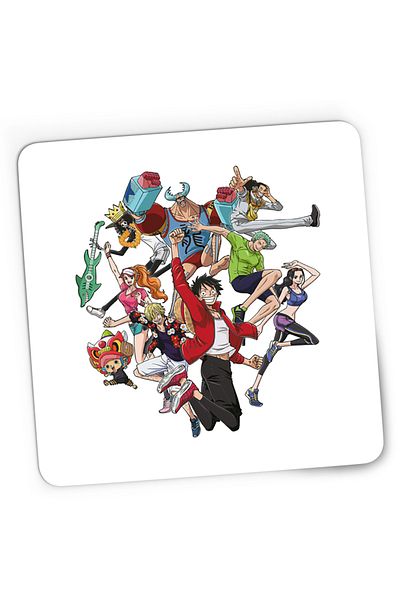 OEM Mousepad Gaming One Piece Crew Echipaj Pirati Monkey Luffy Gang, 21x19 cm