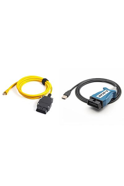 ProToolsGarage Pachet Complet Diagnoza BMW Seriile E, F, G, MOTO, Mini Cooper ENET SI K-DCAN Software inclus