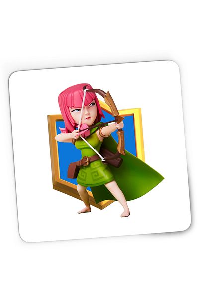 OEM Mousepad Gaming Archer Clash Royale Minecraft, 21x19 cm