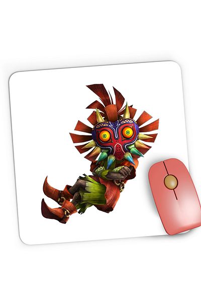 OEM Mousepad Gaming Legend of Zelda Majoras Mask, 21x19 cm