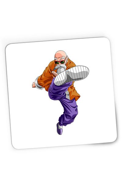 OEM Dragon Ball Z Master Roshi Sensei Trainer Dascal Gaming Mousepad, 21x19 cm