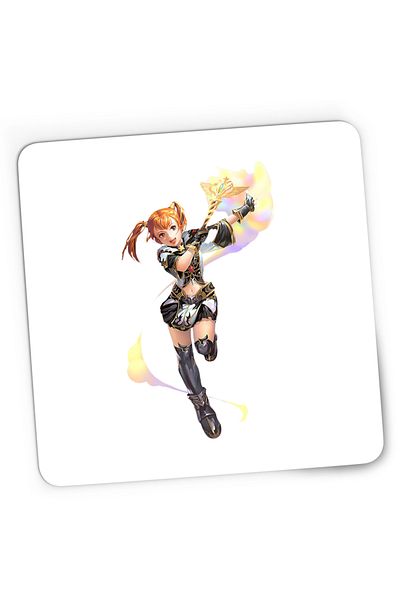 OEM Mousepad Gaming Lineage II Legend Battle Video Game, 21x19 cm