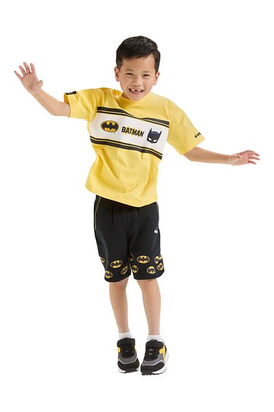 Diadora JUNIOR BERMUDA SUPERHEROES - BLACK