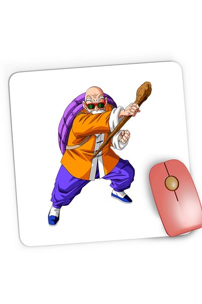 OEM Gaming Mousepad Master Roshi Sensei Kung Fu Trainer Teacher, 21x19 cm