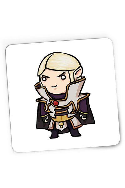 OEM Mousepad Gaming Dota 2 Invoker Trainer Chibi Fan Art, 21x19 cm