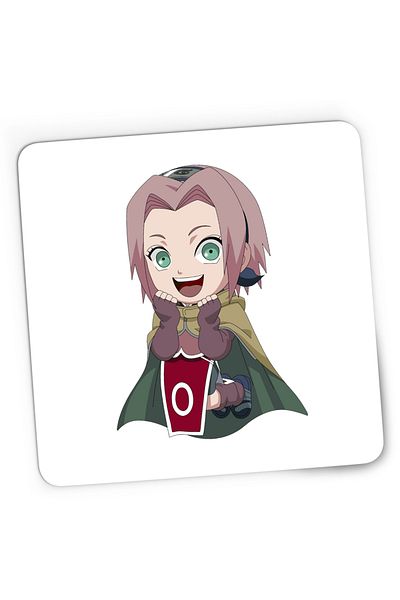 OEM Naruto Sakura Haruno Ninja Girl Anime Gaming Mousepad, 21x19 cm