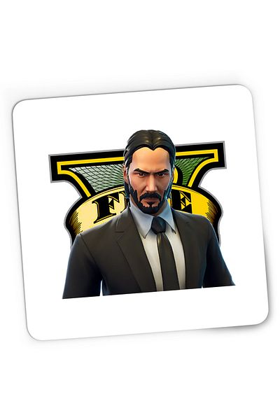 OEM Mousepad Gaming John Wick Fortnite GTA, 21x19 cm