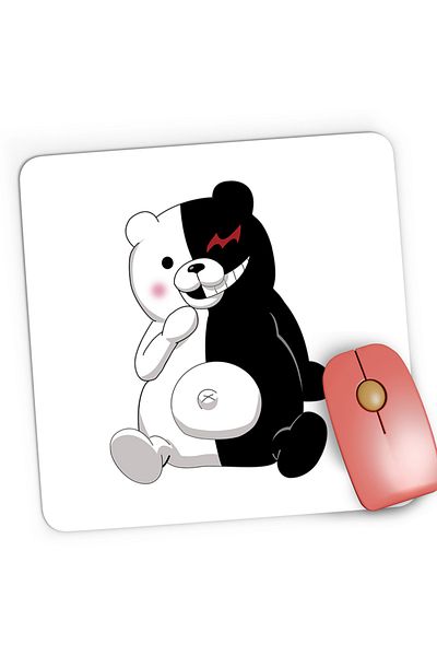 OEM Mousepad Gaming Danganronpa Killing School Life Killer Bear, 21x19 cm