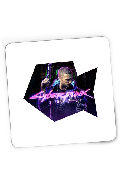 OEM Mousepad Gaming Cyberpunk 2077 Future is Here Game, 21x19 cm