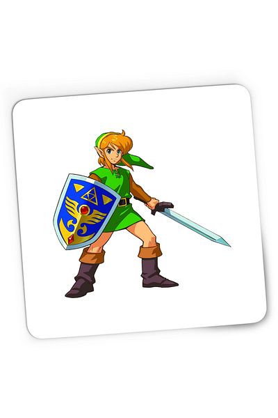 OEM Mousepad Gaming Legend of Zelda Link Gamer, 21x19 cm