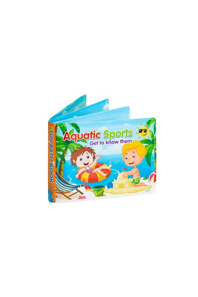 Bocioland Educational book for babies, Aquatic sports - Get to know them, 11 x 7 cm, 8 pages
