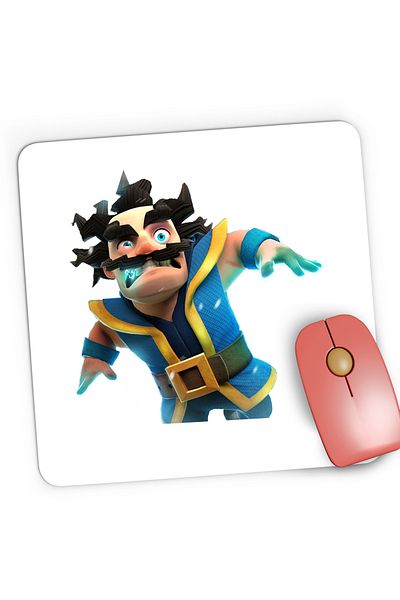 OEM Mousepad Gaming Electro Wizard Clash Royale GTA, 21x19 cm