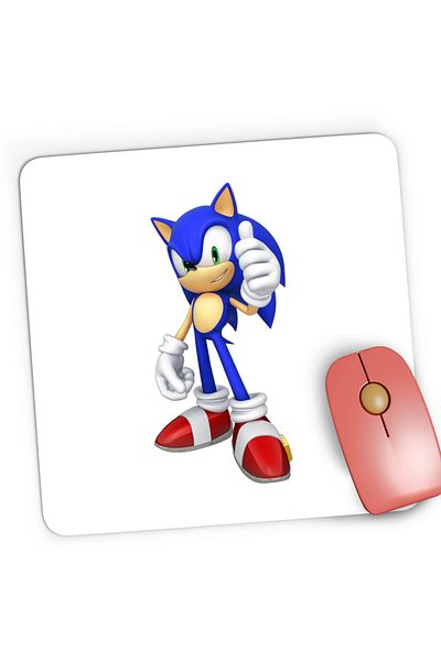 OEM Mousepad Gaming Sonic the Hedgehog Curier Cursa Sprinter, 21x19 cm