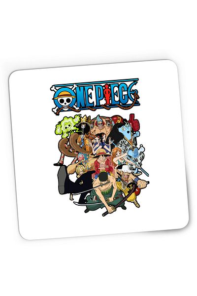 OEM Mousepad Gaming One Piece Anime All Crew Gang Eiichiro Oda, 21x19 cm