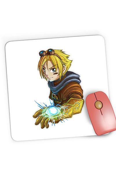 OEM Mousepad Gaming Fan Art League of Legends Ezreal LoL Champion, 21x19 cm
