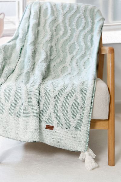 HAMUR Morocco Single Blanket Pique 170X200 cm Sofa Cover Armchair Shawl Tv Blanket Punch Throw
