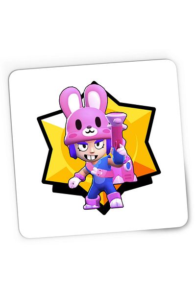 OEM Mousepad Gaming Penny Rabbit Brawl Stars, 21x19 cm