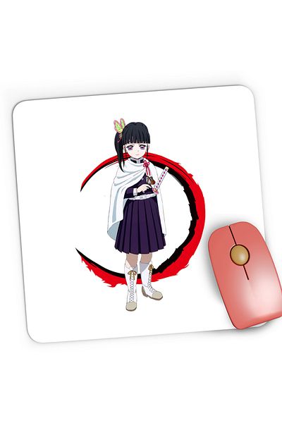 OEM Mousepad Gaming Demon Slayer Kanao Tsuyuri Dark Manga, 21x19 cm