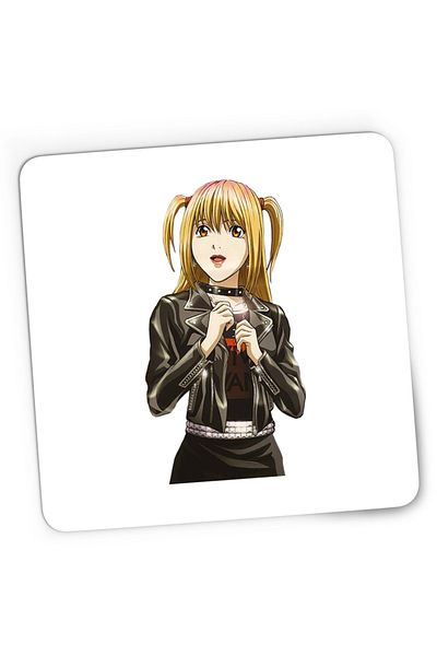 OEM Mousepad Gaming Misa Amane Death Note Rock Anime, 21x19 cm