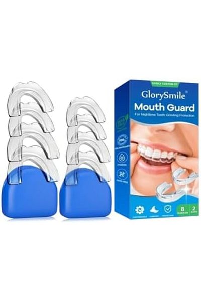 GlorySmile Glory Smile Moldable Mouth Guard for Nighttime, Comfortable Teeth Grinding Protection