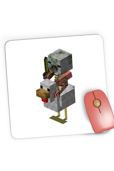 OEM Mousepad Gaming Pigman Gaina Minecraft, 21x19 cm