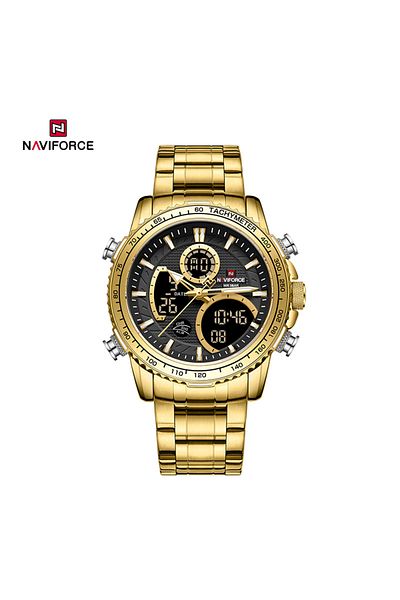 Naviforce 9182 RGB Men Watch Luxury Sport Watches Mens Chronograph Quartz Wristwatch Date Male Clock