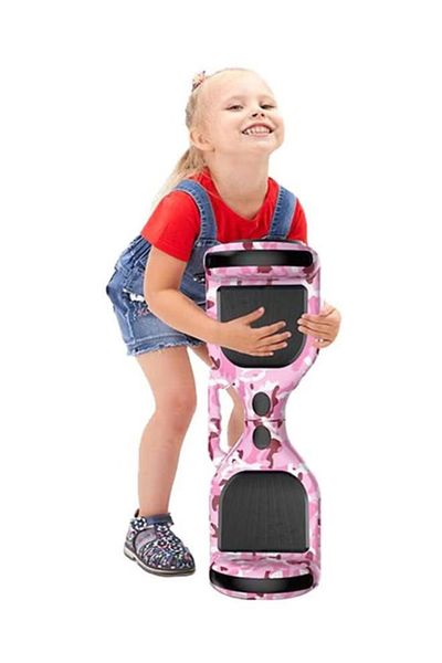 rexa Electric Smart Self-Balancing Scooter Hoverboard – 63.5 x 23.5 x 23 cm | Smooth Ride with LED Lights