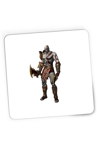 OEM Mousepad Gaming Mortal Kombat God of War PlayStation 4 Sword, 21x19 cm