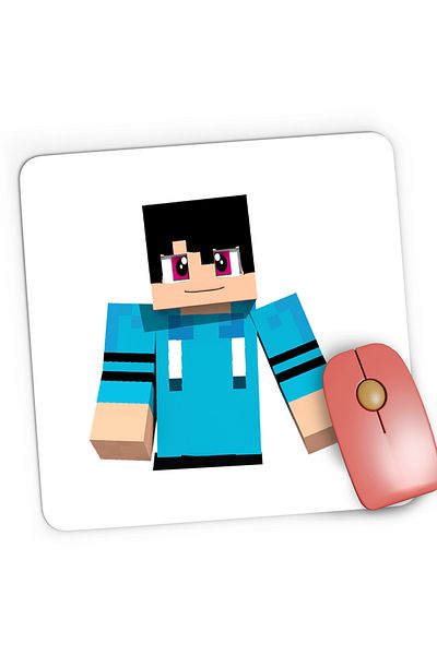 OEM Mousepad Gaming Minecraft Happy Alex, 21x19 cm