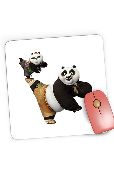 OEM Kung Fu Panda Taekwondo Ninja Dragon Gaming Mousepad, 21x19 cm