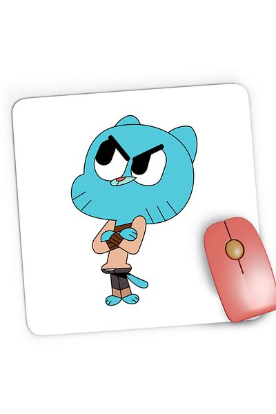 OEM Mousepad Gaming Gumball Desene Animate Roblox, 21x19 cm