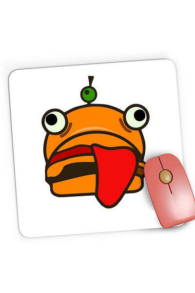 OEM Mousepad Gaming Fortnite Burger Play, 21x19 cm