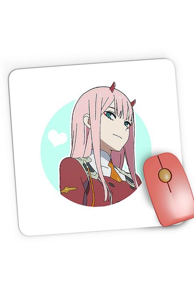 OEM Mousepad Gaming Darling in the FranXX Zero Two Android Anime, 21x19 cm