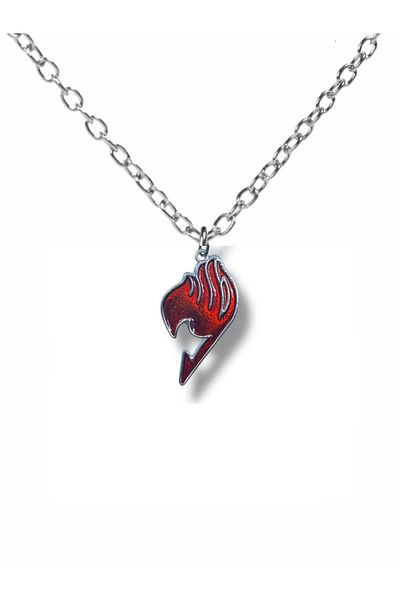 Herşey Nota Fairy Tail Guild Symbol Necklace with 60cm Chain |   Anime Themed Unisex Jewelry