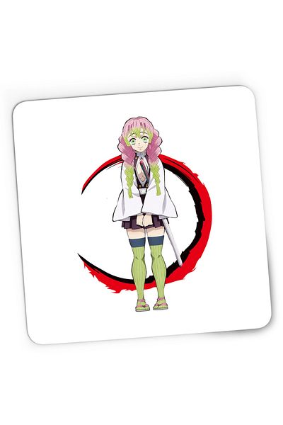 OEM Demon Slayer Mitsuri Kanroji Arte Martiale Gaming Mousepad, 21x19 cm