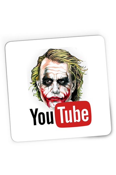 OEM Mousepad Gaming Joker Youtube Creator Youtuber, 21x19 cm