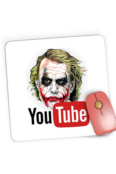 OEM Mousepad Gaming Joker Youtube Creator Youtuber, 21x19 cm