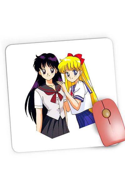 OEM Mousepad Gaming Sailor Moon Marte Venus Anime Manga, 21x19 cm