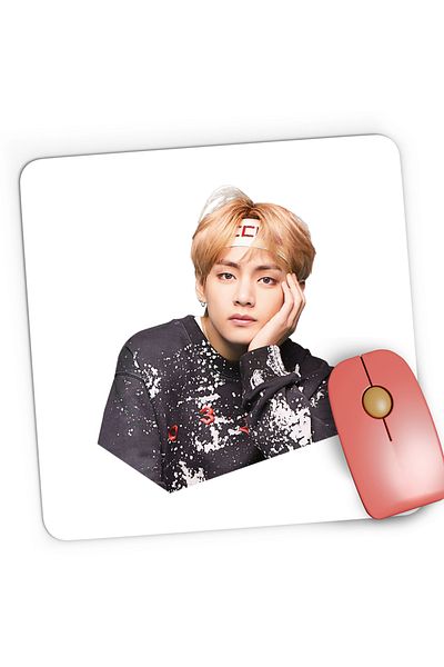OEM Mousepad Gaming BTS Kpop V Singer, 21x19 cm