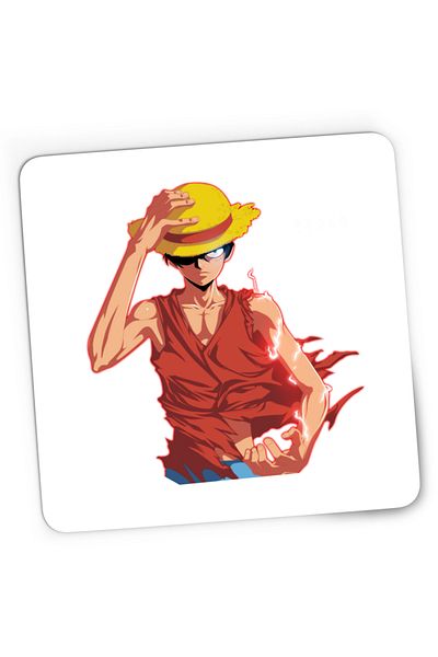 OEM Mousepad Gaming Electric Monkey D Luffy One Piece Power, 21x19 cm